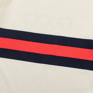 New Striped Double G Letter Logo Short-Sleeved T-Shirt