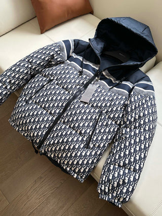 Reversible Cropped Down Jacket Women's Loose Reversible Puffer