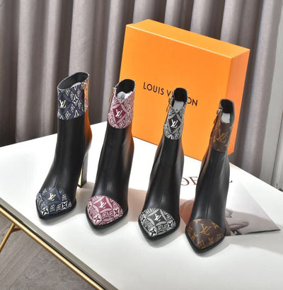 SE645  Size 4-11   Heels:9.5cm Material: Cowhide  Lining: Sheep skin Sole: Rubber